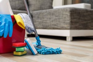 Cleaning in the Livingroom - Cleanhome Sevenoaks